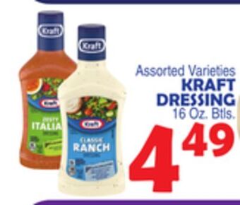Bravo Supermarkets Kraft dressing offer