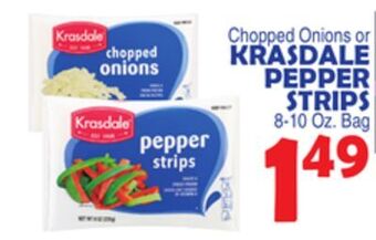 Bravo Supermarkets Krasdale pepper strips offer
