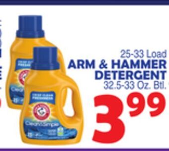 Bravo Supermarkets Arm & hammer detergent offer