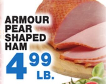 Bravo Supermarkets Armour pear pear shaped shaped ham offer