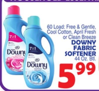 Bravo Supermarkets Downy fabric softener offer