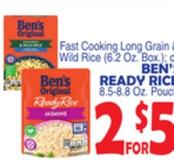 Bravo Supermarkets Ben's ready rice offer