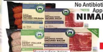 Bravo Supermarkets Niman ranch smoked bacon offer