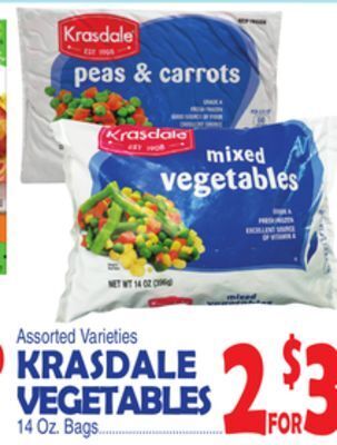 Bravo Supermarkets Krasdale vegetables offer