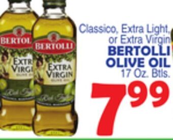 Bravo Supermarkets Bertolli olive oil offer