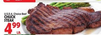 Bravo Supermarkets Chuck steak offer