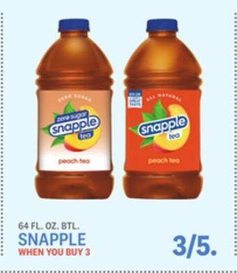Kings Food Markets Snapple offer