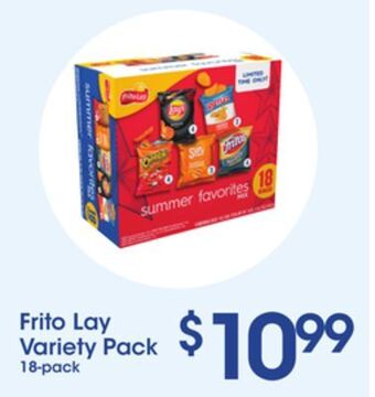 Price Rite Frito lay variety pack offer