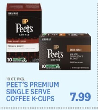Kings Food Markets Peet's premium single serve coffee k-cups offer