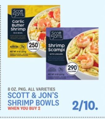 Kings Food Markets Scott & jon's shrimp bowls offer