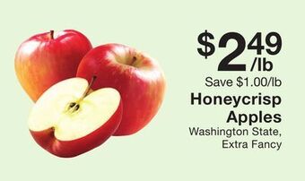 Fairway Store Market Honeycrisp apples offer