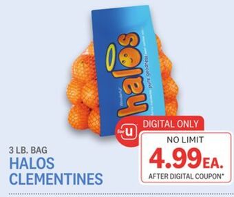 Kings Food Markets Halos clementines offer