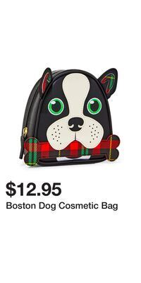 Bath & Body Works Boston dog cosmetic bag offer
