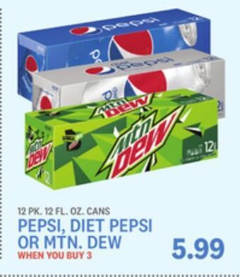 Kings Food Markets Pepsi, diet pepsi or mtn. dew offer