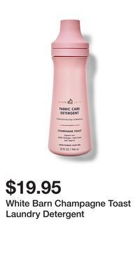 Bath & Body Works White barn champagne toast laundry detergent offer