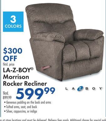 Boscov's La-z-boy morrison rocker recliner offer