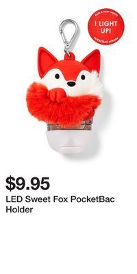 Bath & Body Works Led sweet fox pocketbac holder offer