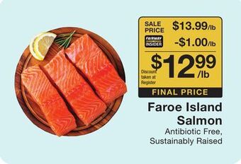 Fairway Store Market Faroe island salmon offer
