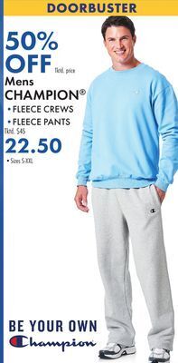 Boscov's Mens champion offer
