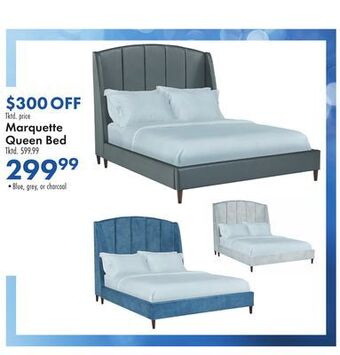 Boscov's Marquette queen bed offer