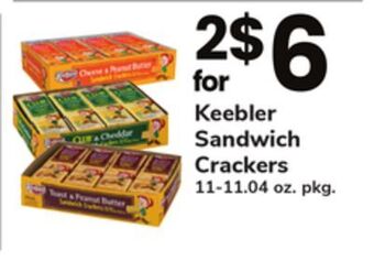 ACME Keebler sandwich crackers offer