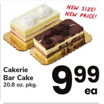 ACME Cakerie bar cake offer