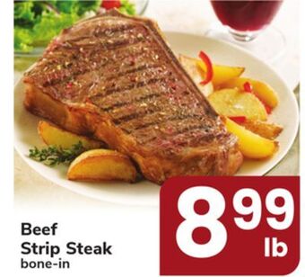 ACME Beef strip steak offer
