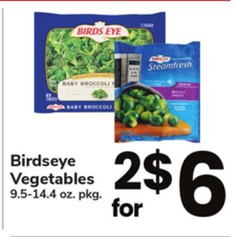 ACME Birdseye vegetables offer