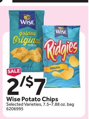 Stop&Shop Wise potato chips offer