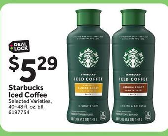 Stop&Shop Starbucks iced coffee offer