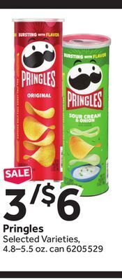 Stop&Shop Pringles offer