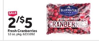 Stop&Shop Fresh cranberries offer