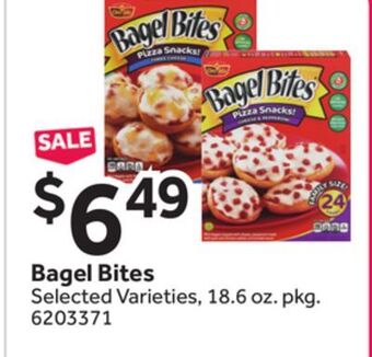 Stop&Shop Bagel bites offer