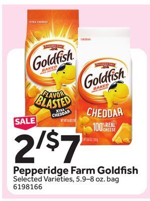 Stop&Shop Pepperidge farm goldfish offer