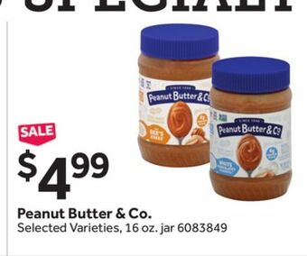 Stop&Shop Peanut butter & co offer