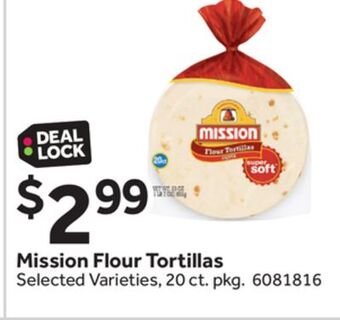 Stop&Shop Mission flour tortillas offer