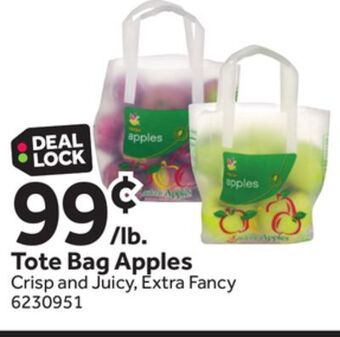 Stop&Shop Tote bag apples offer