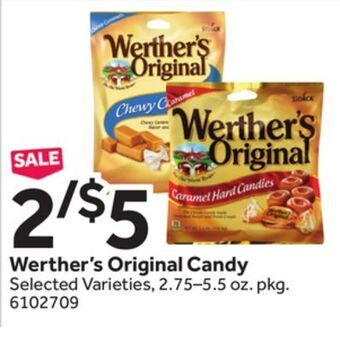 Stop&Shop Werther's original candy offer