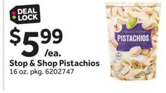Stop&Shop Stop & shop pistachios offer