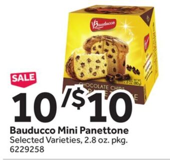 Stop&Shop Bauducco mini panettone offer