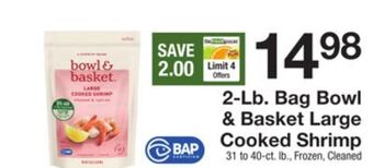 The Fresh Grocer Large cooked shrimp offer