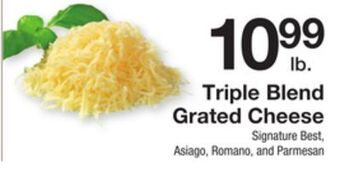 The Fresh Grocer Grated cheese offer