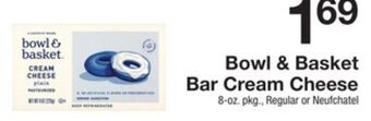 The Fresh Grocer Bar cream cheese offer