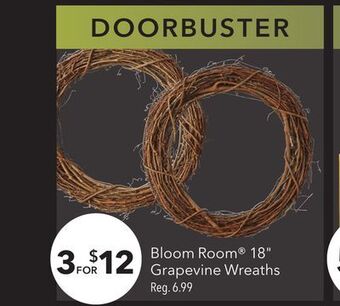 JOANN Bloom room 18 grapevine wreaths offer