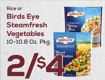 DeCicco & Sons Birds eye steamfresh vegetables offer