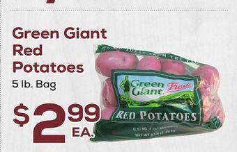 DeCicco & Sons Green giant red potatoes offer