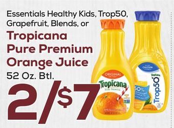 DeCicco & Sons Tropicana pure premium orange juice offer