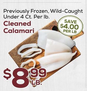 DeCicco & Sons Cleaned calamari offer