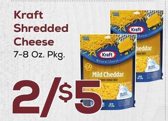 DeCicco & Sons Kraft shredded cheese offer