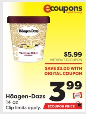 Weis Markets Häagen-dazs offer